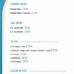 Menu Cozy Café Rabat June 2023 485612